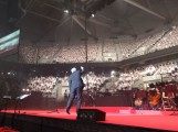 993 - Die 10 Gebote 4 SAP-Arena “Die 10 Gebote”. Mit dabei: Nußloch-Leimener Gospelchor “The Spirit”
