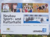 1021 - Sport- und Kuturhalle Gauangelloch 001 Richtfest in Gauangelloch: Sport- und Kuturhalle schreitet gut voran!