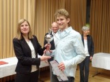 1161 - Sportlerehrung 01 Sportlerehrung in Leimen: Denis Sommer Sportler des Jahres